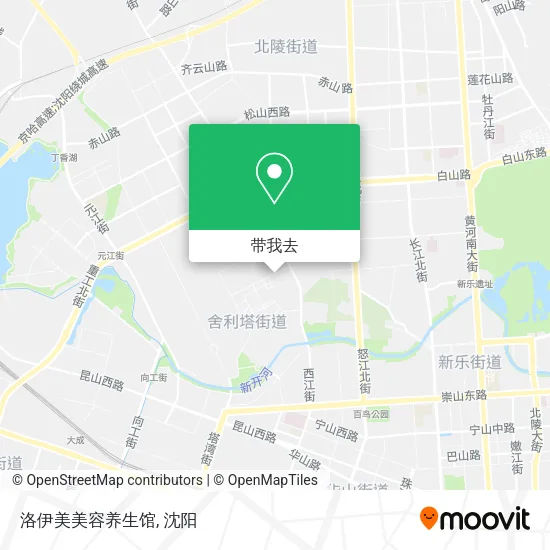 洛伊美美容养生馆地图