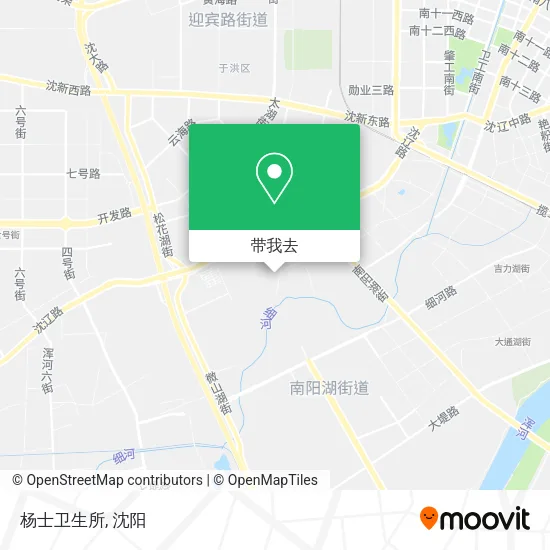杨士卫生所地图