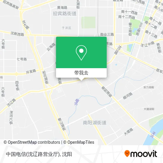 中国电信(沈辽路营业厅)地图