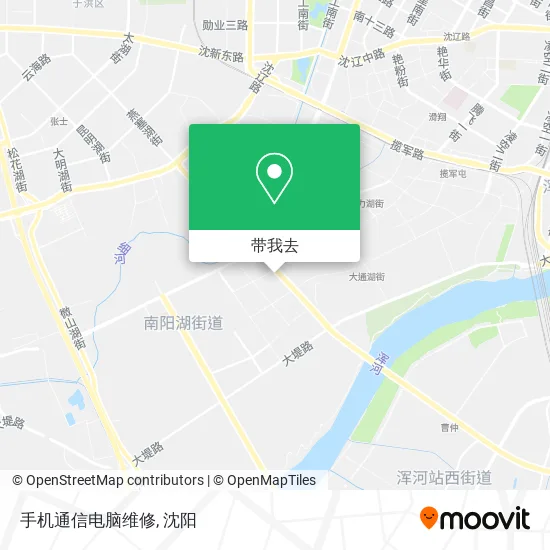 手机通信电脑维修地图