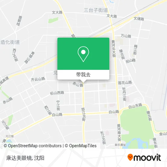 康达美眼镜地图