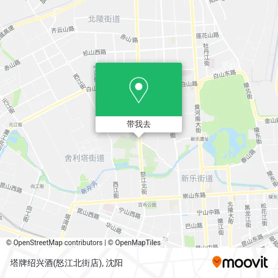 塔牌绍兴酒(怒江北街店)地图