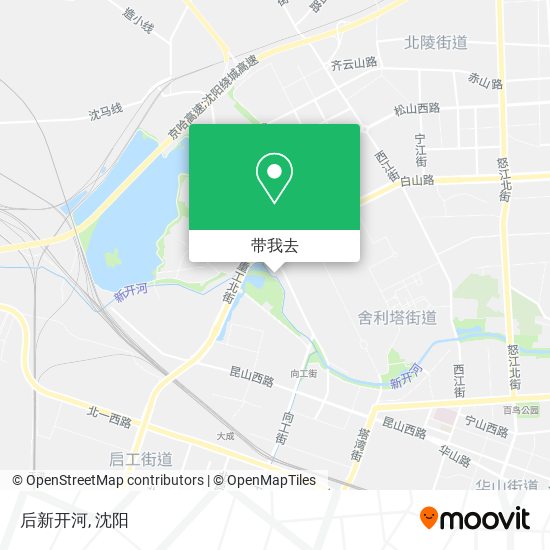 后新开河地图