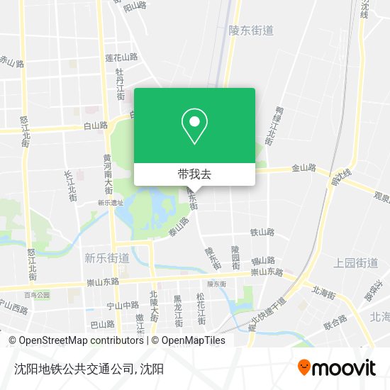 沈阳地铁公共交通公司地图