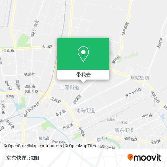 京东快递地图