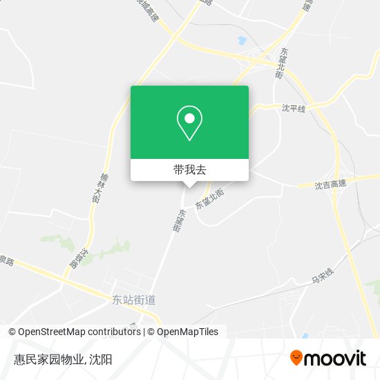惠民家园物业地图