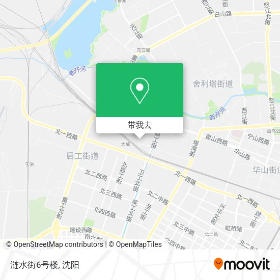 涟水街6号楼地图