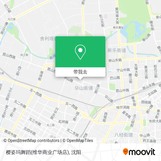 樱姿玛舞蹈(维华商业广场店)地图