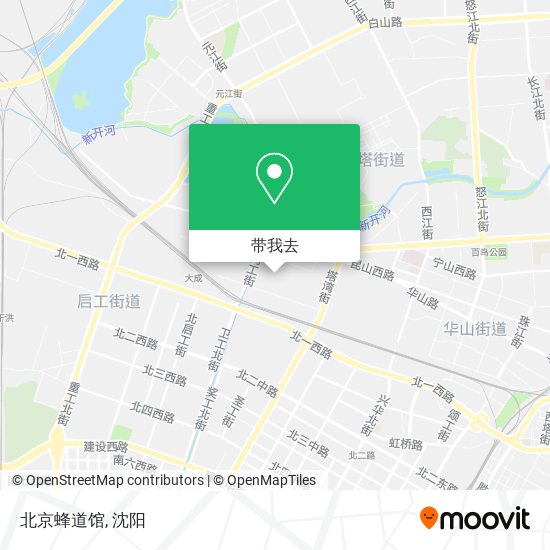 北京蜂道馆地图