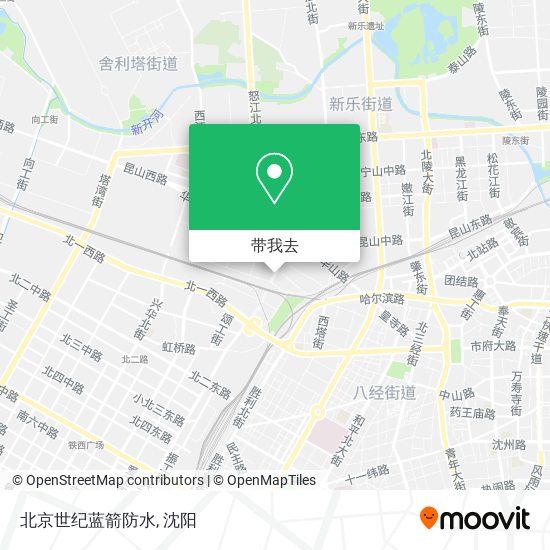 北京世纪蓝箭防水地图