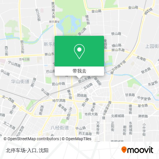 北停车场-入口地图