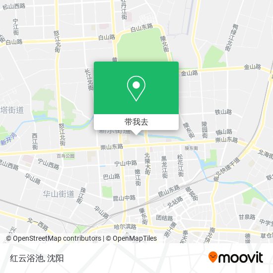 红云浴池地图