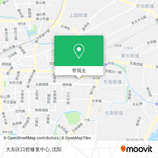 大东区口腔修复中心地图