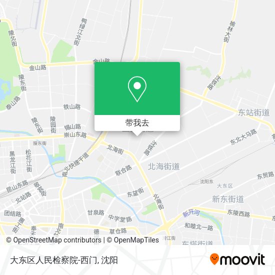 大东区人民检察院-西门地图