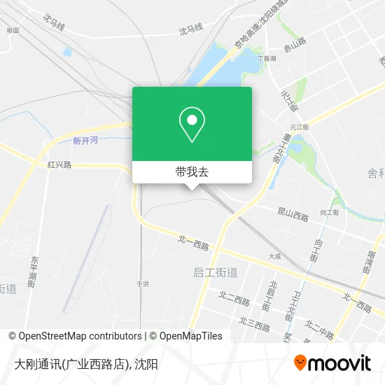 大刚通讯(广业西路店)地图