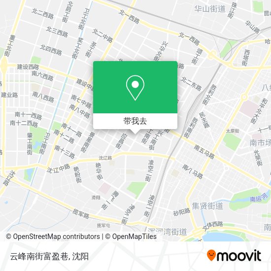 云峰南街富盈巷地图
