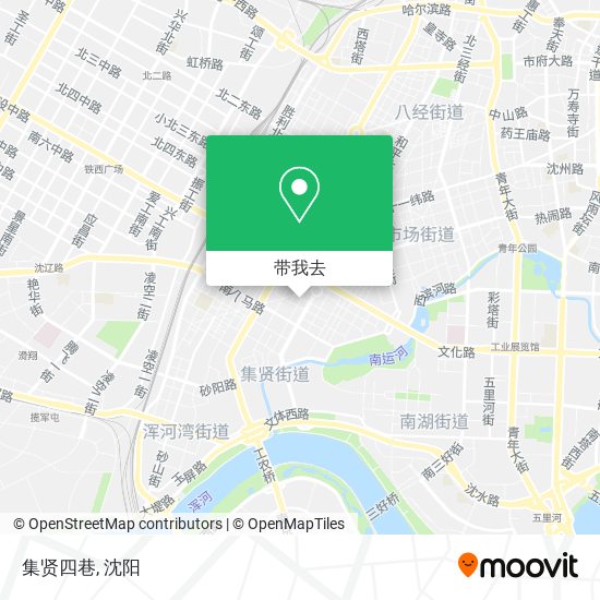 集贤四巷地图