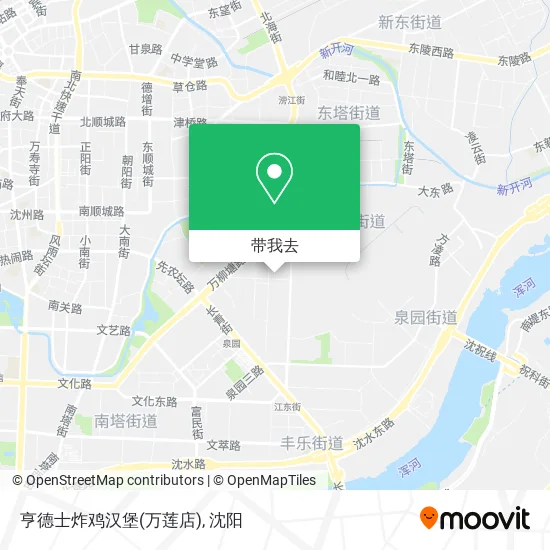 亨德士炸鸡汉堡(万莲店)地图