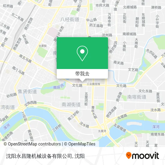 沈阳永昌隆机械设备有限公司地图