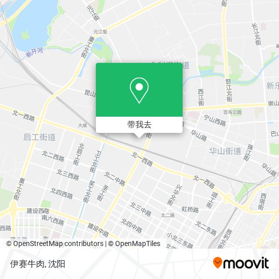 伊赛牛肉地图