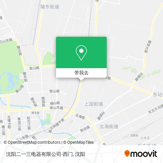 沈阳二一三电器有限公司-西门地图