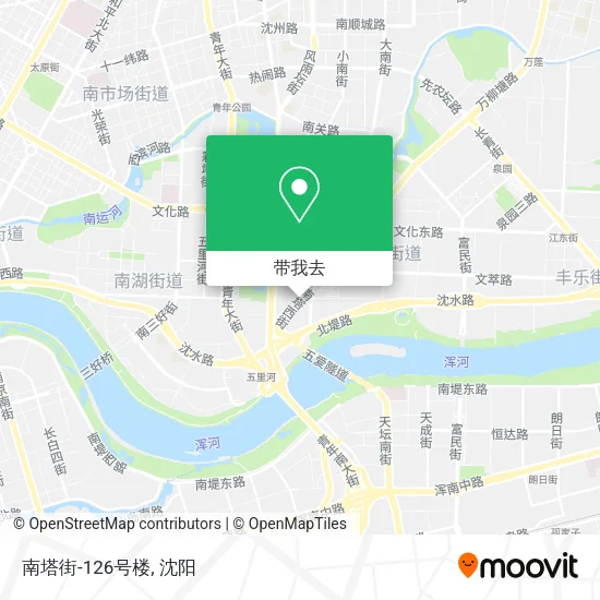 南塔街-126号楼地图