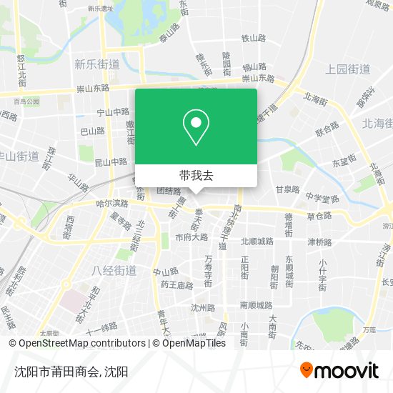 沈阳市莆田商会地图