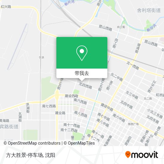 方大胜景-停车场地图