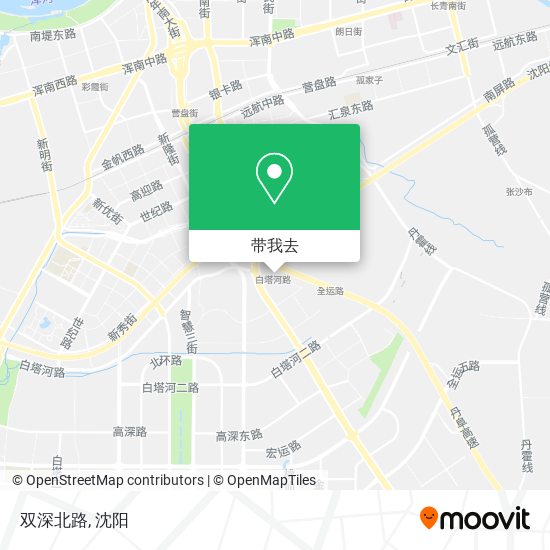 双深北路地图