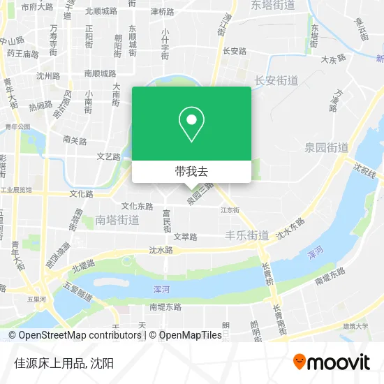 佳源床上用品地图