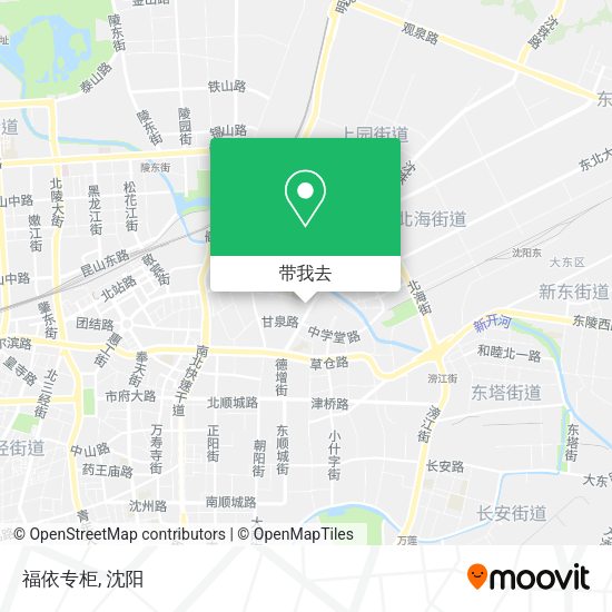 福依专柜地图