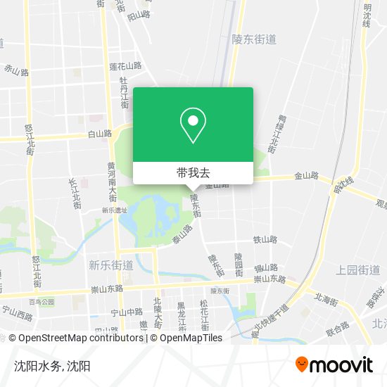 沈阳水务地图