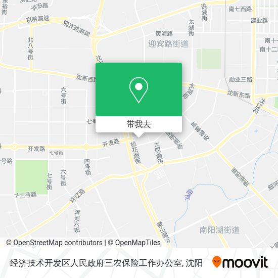 经济技术开发区人民政府三农保险工作办公室地图