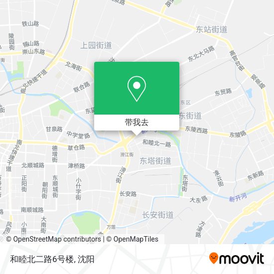 和睦北二路6号楼地图
