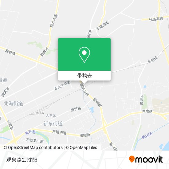 观泉路2地图
