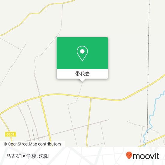 马古矿区学校地图