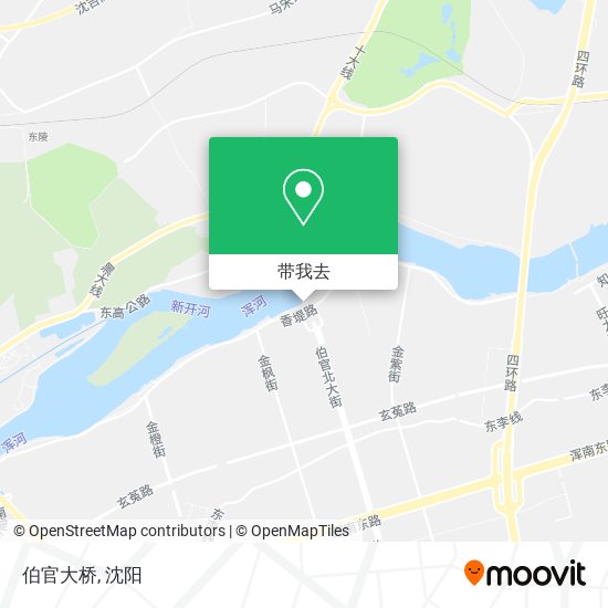 伯官大桥地图