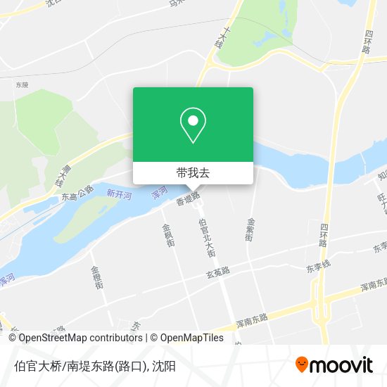 伯官大桥/南堤东路(路口)地图