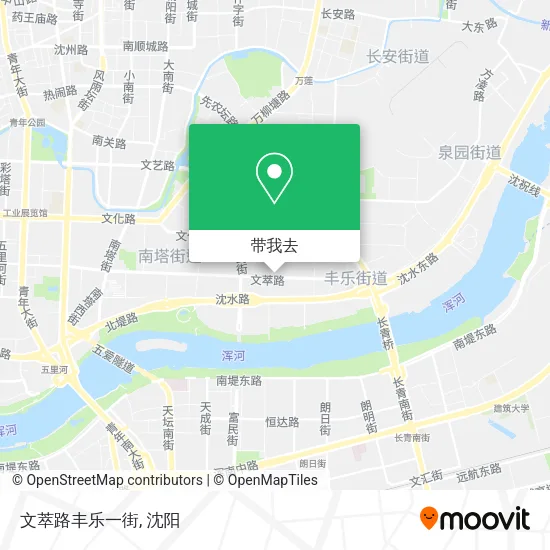文萃路丰乐一街地图