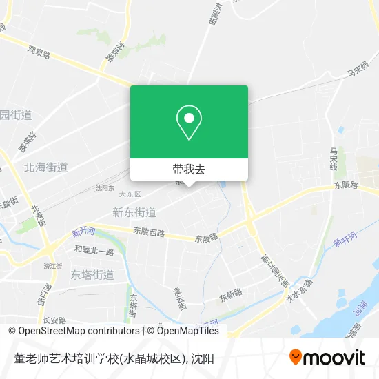董老师艺术培训学校(水晶城校区)地图