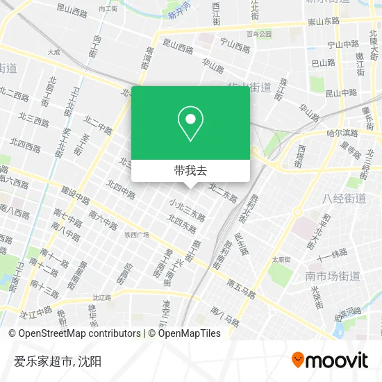 爱乐家超市地图