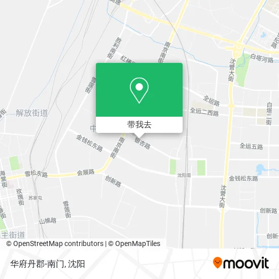华府丹郡-南门地图