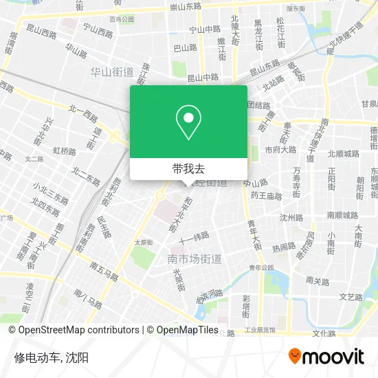 修电动车地图