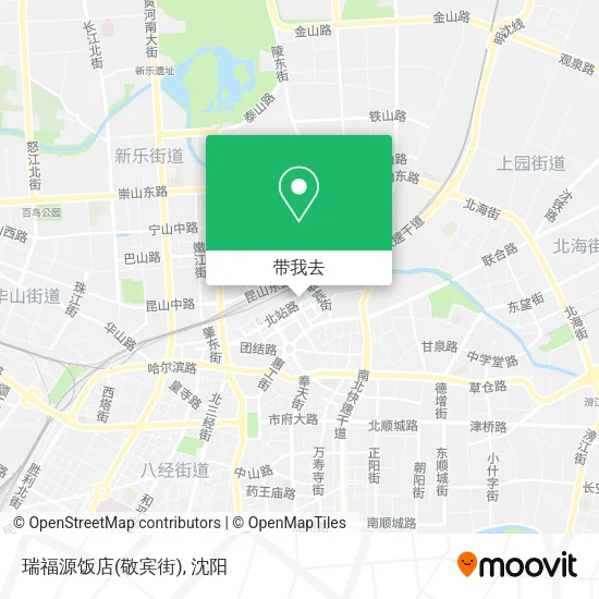 瑞福源饭店(敬宾街)地图