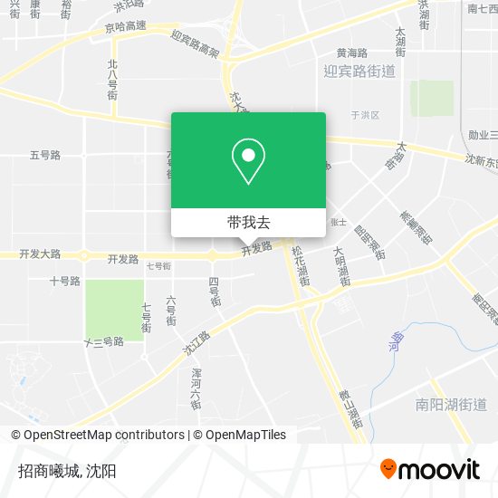 招商曦城地图