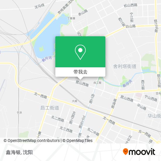 鑫海银地图