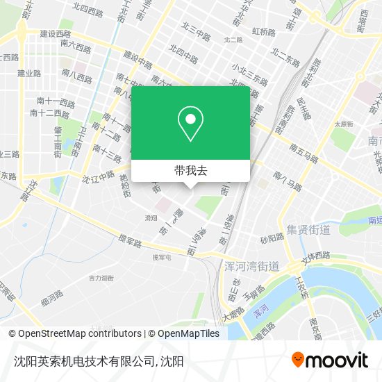 沈阳英索机电技术有限公司地图