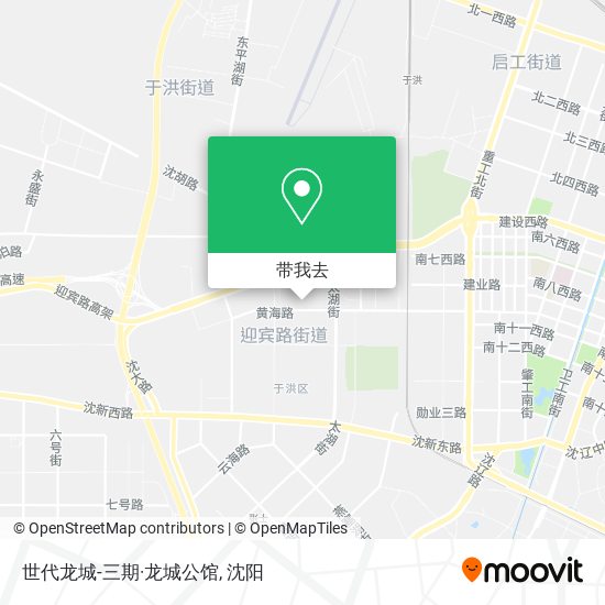 世代龙城-三期·龙城公馆地图