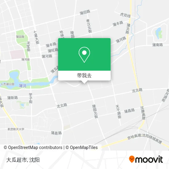 大瓜超市地图