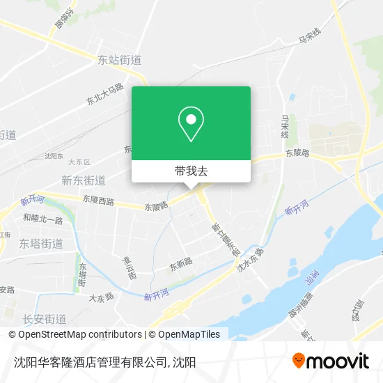 沈阳华客隆酒店管理有限公司地图